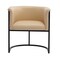 Manhattan Comfort Cosmopolitan Dining Chair in Tan and Black DC044-TN - alternate 5